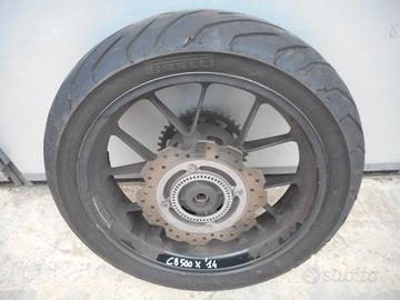ruota cerchio posteriore honda cb 500 x