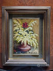 Quadro Serafino Zanella mimose