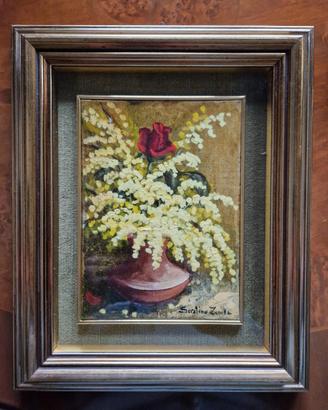 Quadro Serafino Zanella mimose