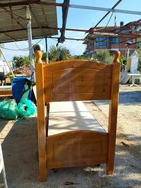 letto a castello in massello