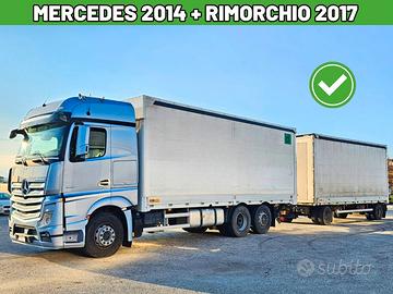 Mercedes-Benz 2551 rimorchio centinato EURO VI