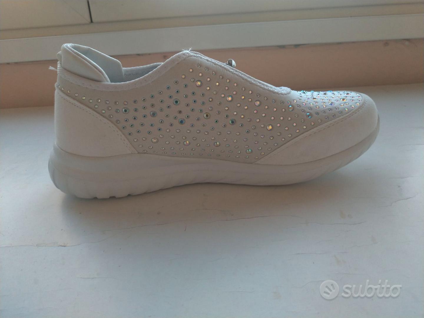 Superga bianche hot sale con brillantini