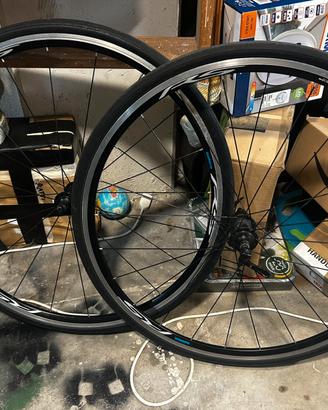 Ruote bici da corsa shimano RS + copertoncini