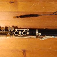 Clarinetto vintage marca Meazzi anni 1960