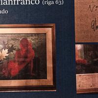 Quadro Gianfranco Rontani Nudo di donna