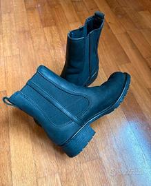 Stivaletti Clarks neri donna