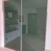 armadio guardaroba verde 2ante scorrevoli Ikea Pax
