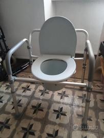 Comoda - Rialzo WC Con Struttura Pieghevole