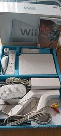Nintendo Wii+accessori +1 gioco 