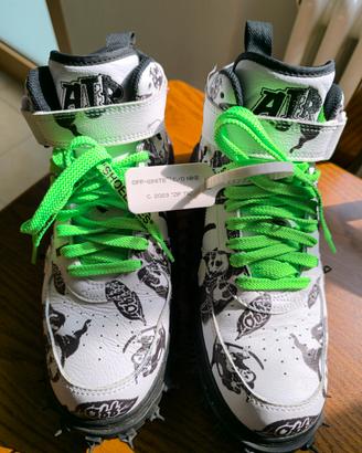 air force 1 mid sp off white skull 42