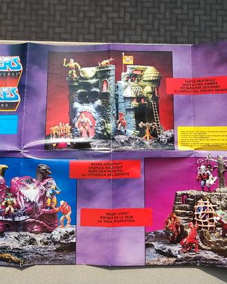Catalogo poster Masters of the universe MOTU 1985 