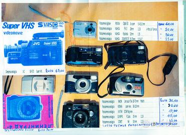 MACCHINE FOTOGRAFICHE e TELECAMERA