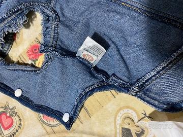 Giubbetto jeans x cagnolino