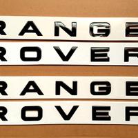 Scritte auto RANGE ROVER Evoque, Sport, Vogue