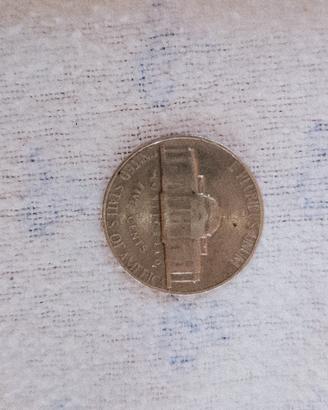 Moneta da 5 cent Abraham Lincoln 1964