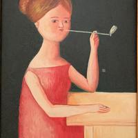 Antonio Bueno - ritratto di donna