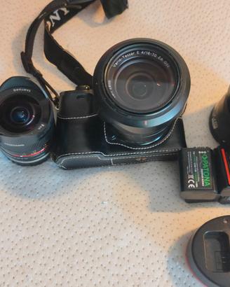 Kit Sony Alpha 6400 + 4 Obiettivi +accessori