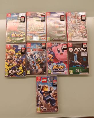bundle kirby/yoshi's/minecraft/lego/fc/splatoon