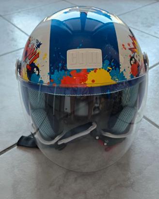 Casco Demi-Jet Bambino CGM Mini Comics