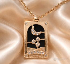 Collana ciondolo Carta della Luna