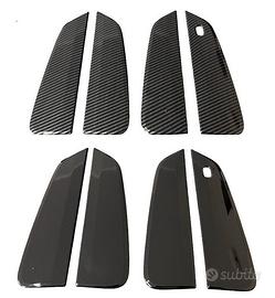 Cover maniglie esterne nero lucido o carbon look p