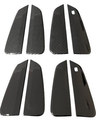 Cover maniglie esterne nero lucido o carbon look p