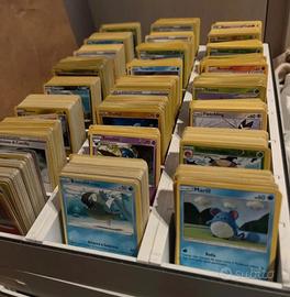 Lotto carte pokemon di vari set, condizioni varie