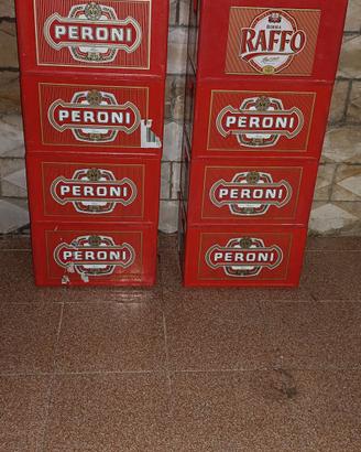 Casse birra vintage Peroni Raffo