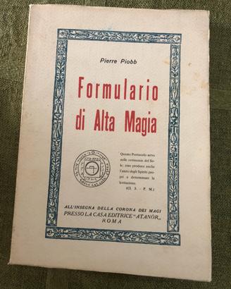 Formulario di Alta Magia