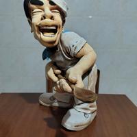 Statuetta caricatura pizzaiolo