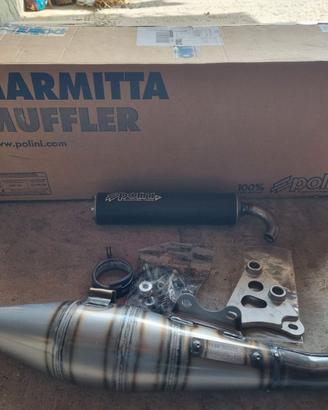 Marmitta scarico Polini 200.0408 / 200.0275