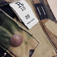 👖R13 JEANS DENIM MIMETICO UOMO PANTALONI TG.30/44