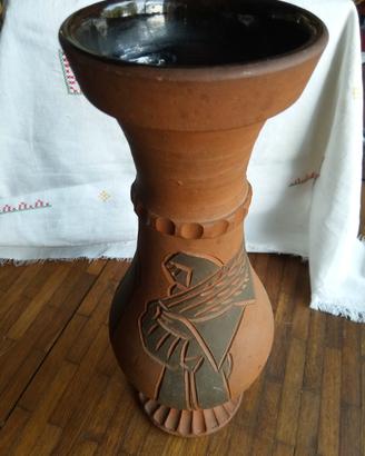 vaso vintage orientale terracotta 