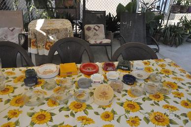 COLLEZIONE DI  BICCHIERI FUSTI E POSACENERE BIRRA