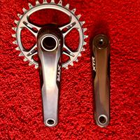 Guarnitura pedivelle Shimank XTR 9125 170