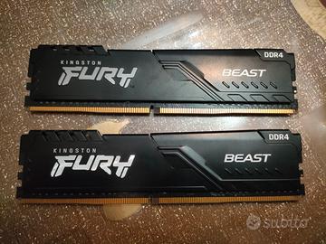 Schede RAM 16 GB Fury
