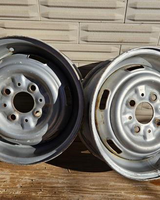 Cerchi originali Fiat 126 da 12” – coppia