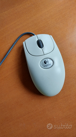 Mouse Logitech con filo