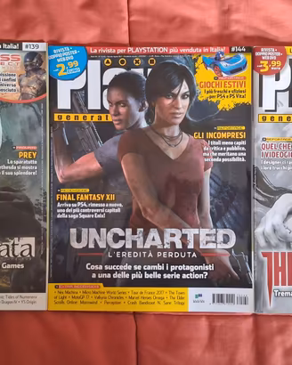Play Generation rivista PS3 PS4 n. 139 144 147