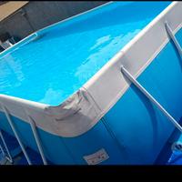 Piscina laghetto 6x3x1,2