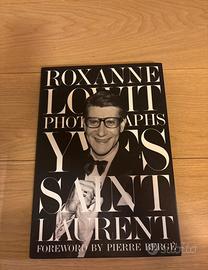 YSL fotografato da Roxanne Lowit illustrato