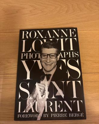 YSL fotografato da Roxanne Lowit illustrato