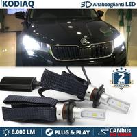 Kit Luci LED H7 Skoda KODIAQ CANbus 6500K 8000LM