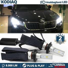 Kit Luci LED H7 Skoda KODIAQ CANbus 6500K 8000LM