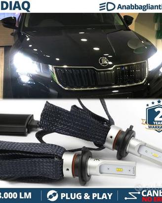 Kit Luci LED H7 Skoda KODIAQ CANbus 6500K 8000LM