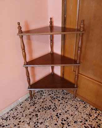 scaffale ad angolo  vintage