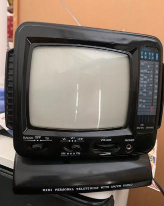 Televisione portatile e radio