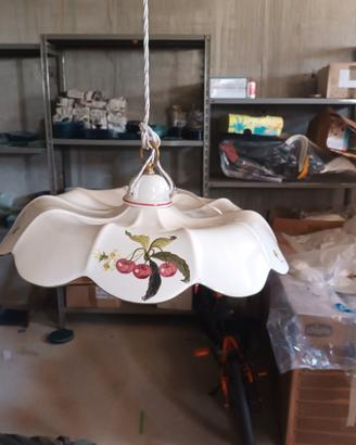 lampadario ceramica