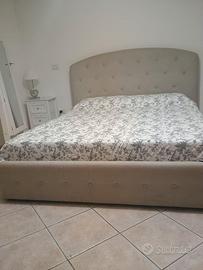 Struttura letto matrimoniale contenitore
