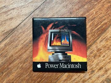 Spilla Vintage Apple Power Macintosh (Anni '90)